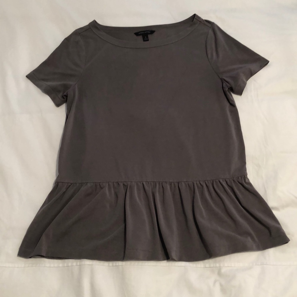 Banana Republic peplum tee